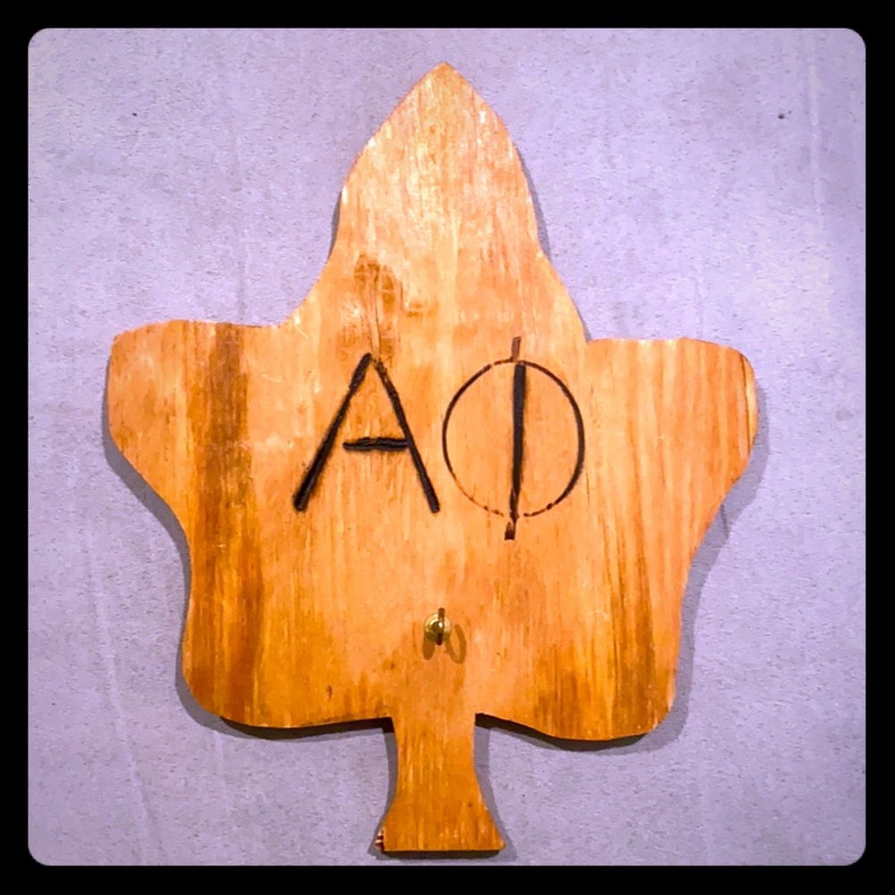Alpha Phi key hook. Great for dorm/sorority room